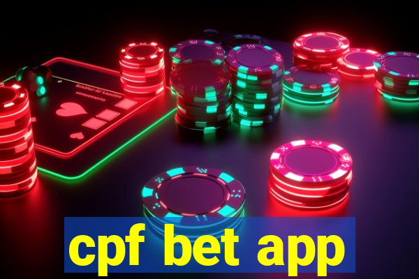 cpf bet app